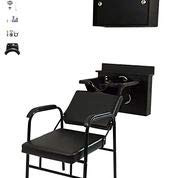 Square Plastic Shampoo Bowl w/Floor Cabinet, Shampoo Chair, Towel Cabinet MSR-B11-BC16-216A-TC