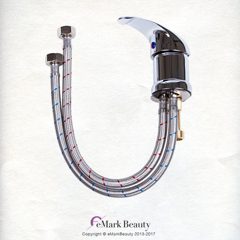 Plumbing Parts Kit for use with Shampoo Bowls with Small Gel Neck Rest -Sku: 116KS.wSmallNeckRest