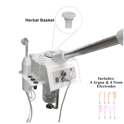 TLC-5003 High Frequency Steamer with Glass Jar (No Stand)