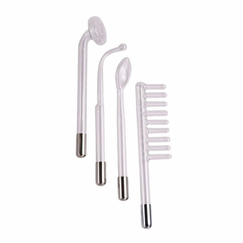 High frequency neon glass tube electrodes (Set 3) for eMark Beauty machines -Sku: HF.neon.tubes