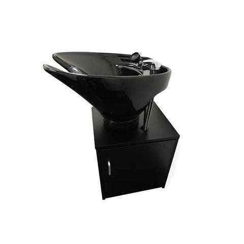 Extra wide Deep Ceramic Tilting Salon Shampoo Bowl with Cabinet MSR-B35-TC
