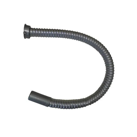 Gray Flexible Drain Hose for Shampoo Bowls -SKU:TLC-FLEXHOSE.Gray