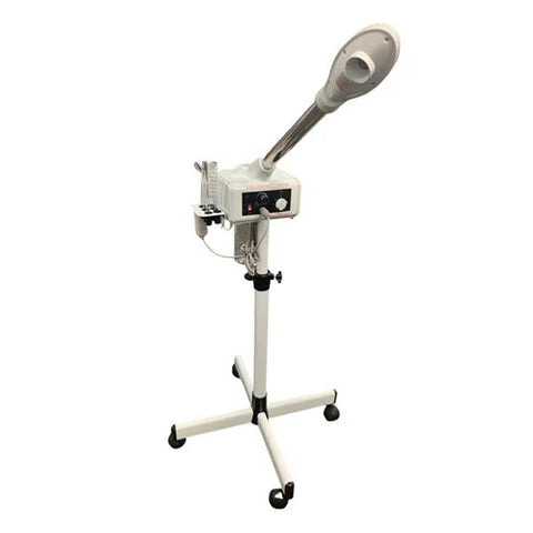 AB-4003HF -High Frequency Glass Jar Steamer with Aromatherapy, Herbal, Ozone, on a mobile stand