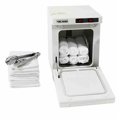 Hot Towel Warmer Cabinet UV Sterilizer 12 Free Towels Facial Nail Spa Beauty Salon Equipment -Sku: 3001.HotTowelWarmer.Small