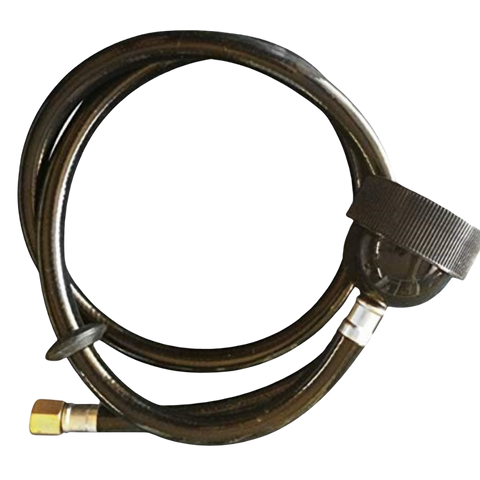 Plumbing Parts Kit for use with Shampoo Bowls with Chrome Faucet Sprayer Hose and Small Gel Neck Rest -Sku: 1164SHG