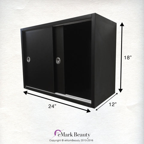 Towel Cabinet Sliding Doors Wall Mounted MSR-TowelCabinet.Single