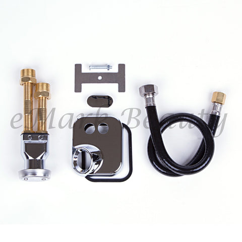 emark Beauty Shampoo Bowl Sink Plumbing Parts Salon Faucet Spa TLC-116KS