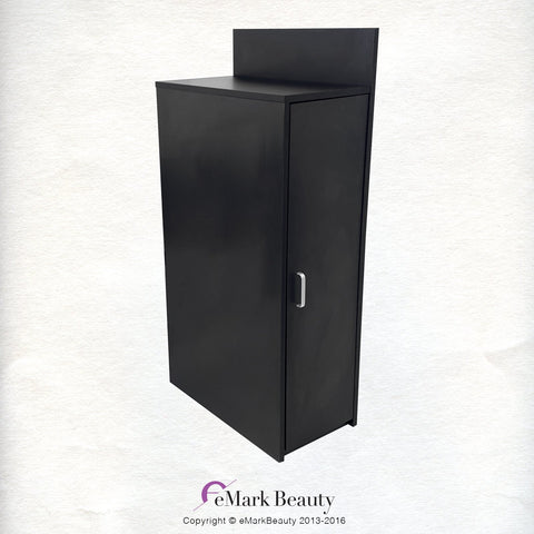 eMark Beauty Shampoo Bowl Floor Cabinet with Storage 24 inches Wide 12 inch Counter top