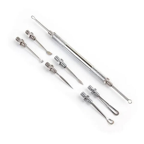 Stainless Steel Acne Blemish Blackhead Whitehead Extractor -Sku:-PimpleExtractor