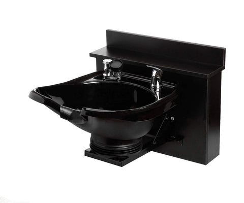 Salon Shampoo Tilting Bowl Shampoo Cabinet Sink Salon Spa Equipment TLC-B13WT-BC16