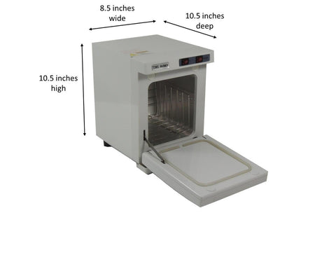 Hot Towel Warmer Cabinet UV Sterilizer 12 Free Towels Facial Nail Spa Beauty Salon  Equipment -Sku: 3001.HotTowelWarmer.Small