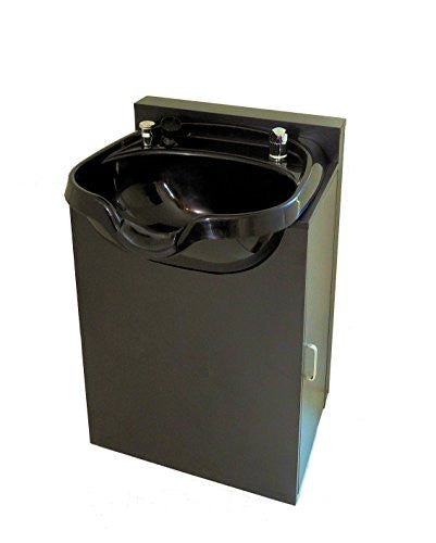 Shampoo Bowl Round Sink Black Backwash Spa Salon Equipment Sku: B12-B12FC