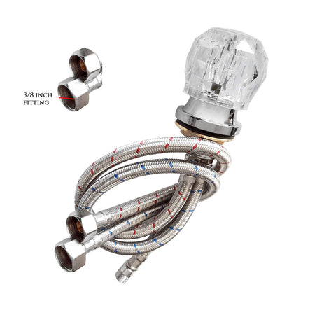 eMarkbeauty Shampoo Bowl Replacement Faucet Parts for Beauty Salon Sink or Bowl TLC-116KS-77NR