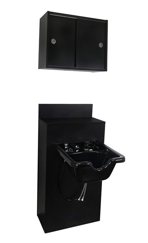 eMarkBeauty Shampoo Bowl and Fllor Cabinet Large Surface
