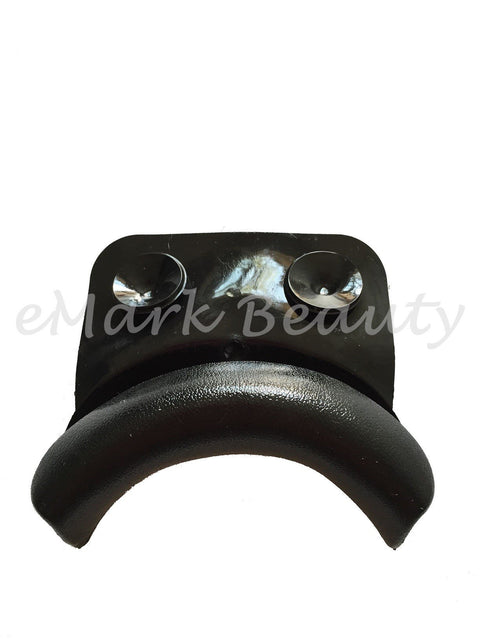 Round Wall Mounted Black ABS Plastic Shampoo Bowl Sink Cabinet TLC-B12-BC16