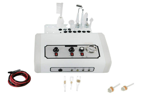 Microdermabrasion 5-in-1 Facial Machine, Blackhead Remover, Pore Vacuum and Minimizer, Acne Prevention Without Harsh Toner or Cleansers TLC-3025M