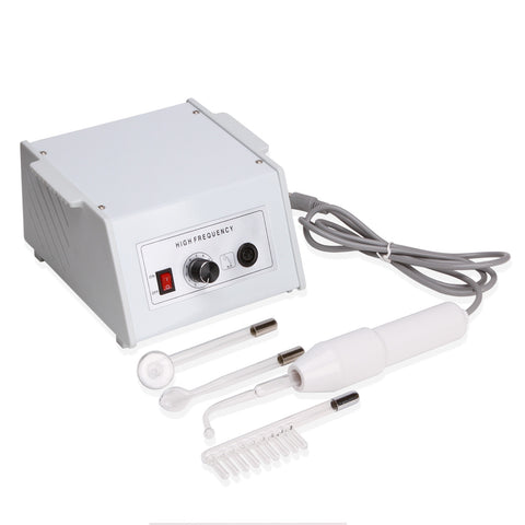 High-Frequency Skin Rejuvenation Machine with Neon & Argon Glass Electrodes (Mushroom, Spoon, Sparker & Rake) 8000C