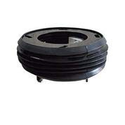 eMark Beauty Black Salon Shampoo Bowl Tilt Mechanism with Rubber Wrap TLC-1164TM