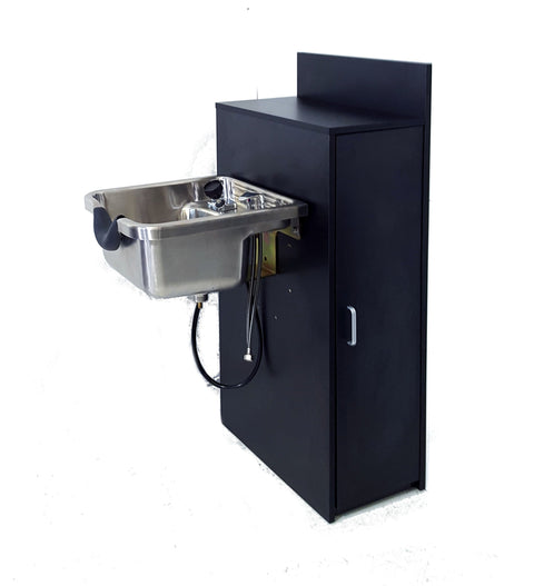 Shampoo Bowl With Shampoo Cabinet And Large Counter Top