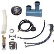 ABS Plastic Backwash Shampoo Bowl Floor Cabinet with Storage. All U.S. compliant sink Fixtures