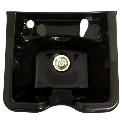 Extra Wide Square ABS Plastic Shampoo Bowl -Sku: B22Wall