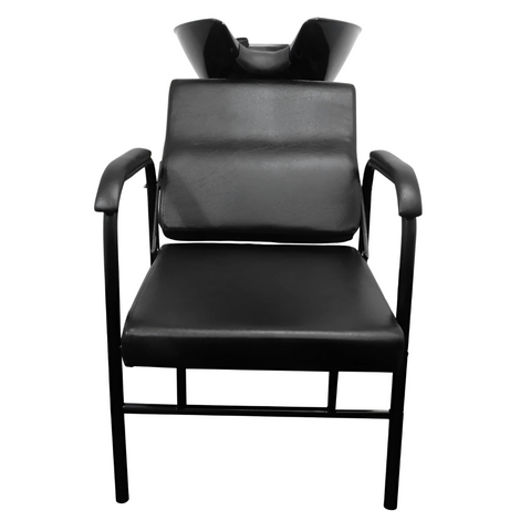 Salon Shampoo Tilt Bowl Sink Wall Mounted Reclining Shampoo Chair -Sku: B36WT-216