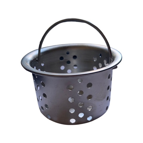 Stainless Steel Drain Strainer Assembly for use with Shampoo Bowl Spa Salon -Sku: 1165