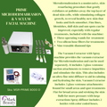 PRIME 8000D Microdermabrasion & Vacuum Spray description