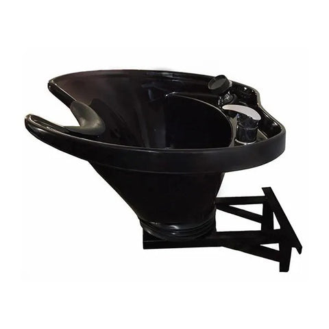 Extra Large PLASTIC Salon Backwash Shampoo Tilt Bowl Sink Wall Mounted Easy Reclining Shampoo Chair -Sku: B38.WallTilt-216