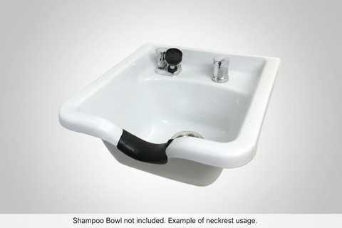 Salon Shampoo Bowl Silicon Gripper Comfort Gel Neck Rest -Sku:1164XL