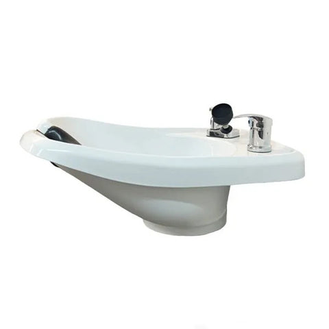 White ABS Plastic Shampoo Bowl W13-W