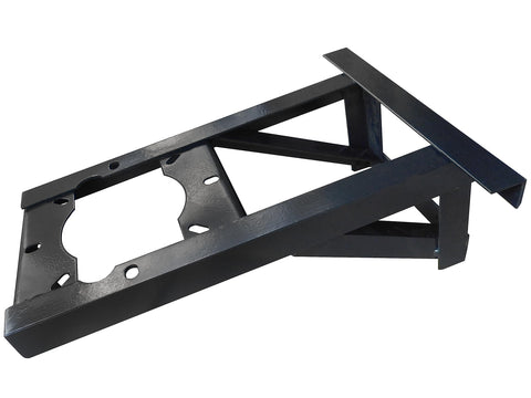 Black ABS Plastic Tilting Shampoo Bowl Wall Mounted - Ergonomic Salon Sink