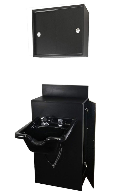 eMarkBeauty Shampoo Bowl and Fllor Cabinet Large Surface