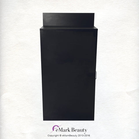 eMark Beauty Shampoo Bowl Floor Cabinet with Storage 24 inches Wide 12 inch Counter top