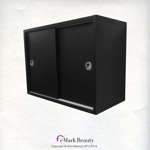 White ABS Plastic Shampoo Bowl Floor Cabinet & Towel Cabinet Package TLC-W11-FC-TC